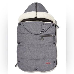 SKIP*HOP® Stroll & Go Three-Season Toddler Footmuff - grey